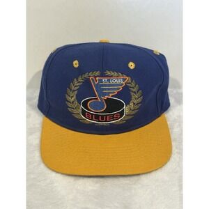 Vintage St Louis Blues Apparel 1 Fitted Hat‎ Size 7 1/4